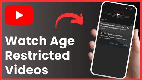 nsfw youtube age restriction|How to Watch Age